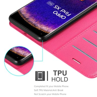 Oppo FIND X5 Deksel Etui Case (rosa)