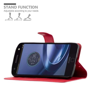 Motorola MOTO Z FORCE Deksel Etui Case (rød)