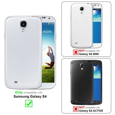 Samsung Galaxy S4 Deksel Etui Case (brun)
