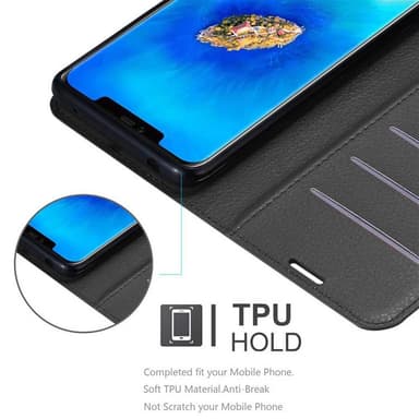 Huawei MATE 20 PRO Deksel Etui Case (svart)