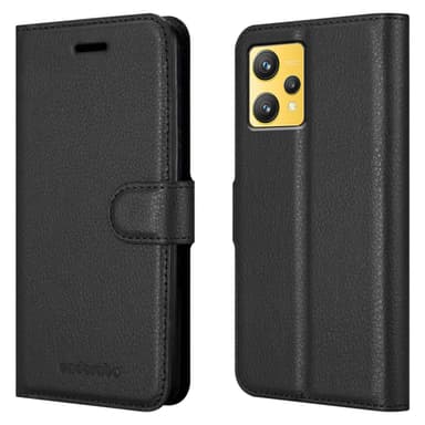 Realme 9 4G / 9 PRO+ Deksel Etui Case (svart)