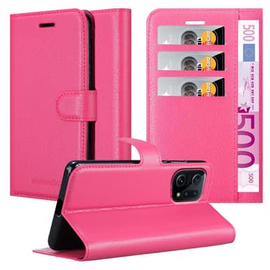 Oppo FIND X5 Deksel Etui Case (rosa)