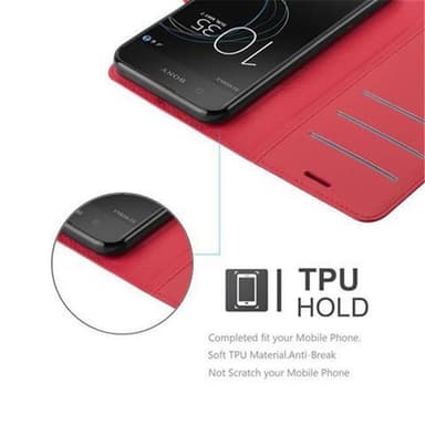Sony Xperia XA1 Deksel Etui Case (rød)