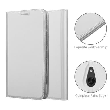 Nokia Lumia 1320 lommebokdeksel etui (sølv)