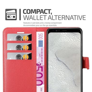 Google PIXEL 4 XL Deksel Etui Case (rød)