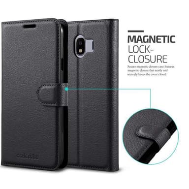 Samsung Galaxy J4 2018 Deksel Etui Case (svart)