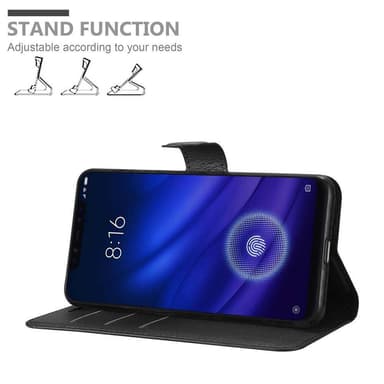 Xiaomi Mi 8 PRO Deksel Etui Case (svart)