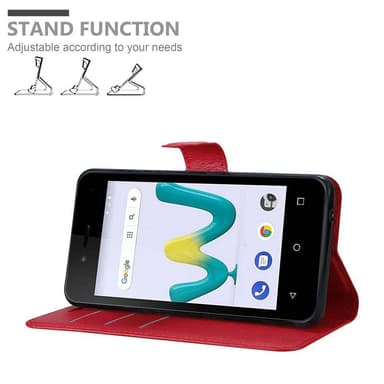 WIKO SUNNY 3 MINI Deksel Etui Case (rød)