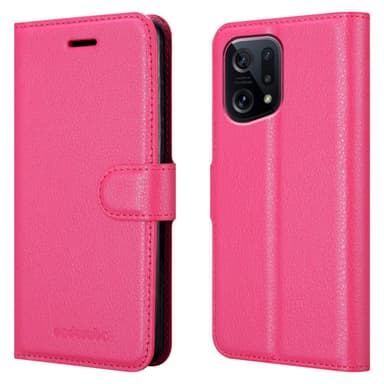 Oppo FIND X5 Deksel Etui Case (rosa)