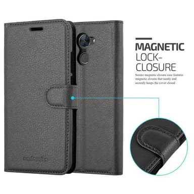 Huawei Enjoy 7 PLUS Deksel Etui Case (svart)