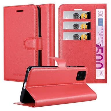 Google PIXEL 4 XL Deksel Etui Case (rød)