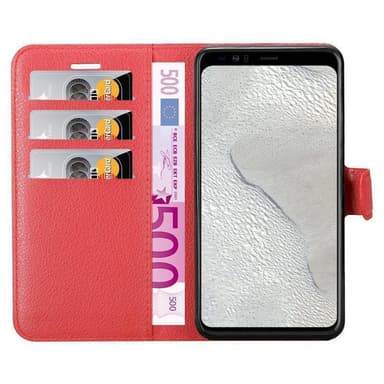 Google PIXEL 4 XL Deksel Etui Case (rød)