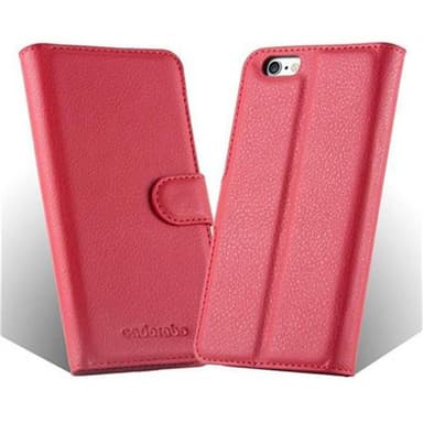 iPhone 6 / 6S Deksel Etui Case (rød)