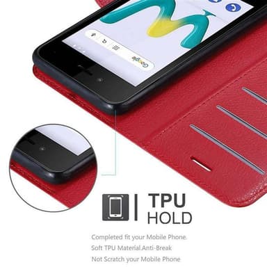 WIKO SUNNY 3 MINI Deksel Etui Case (rød)