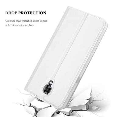 LG X SCREEN lommebokdeksel etui (sølv)