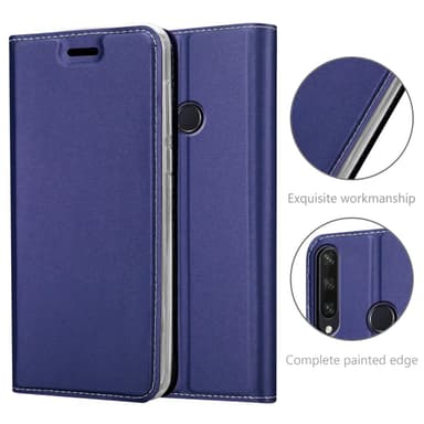 Huawei Y6P lommebokdeksel etui (blå)