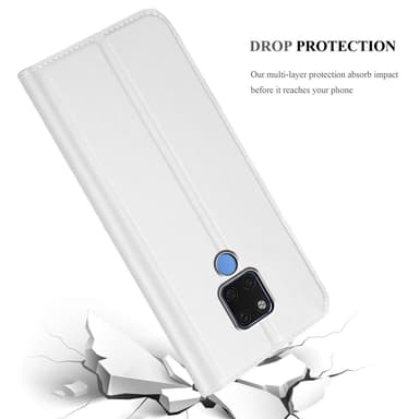 Huawei MATE 20 lommebokdeksel etui (sølv)