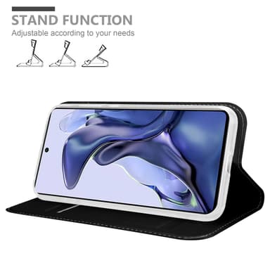 Xiaomi 11T / 11T PRO lommebokdeksel etui (svart)