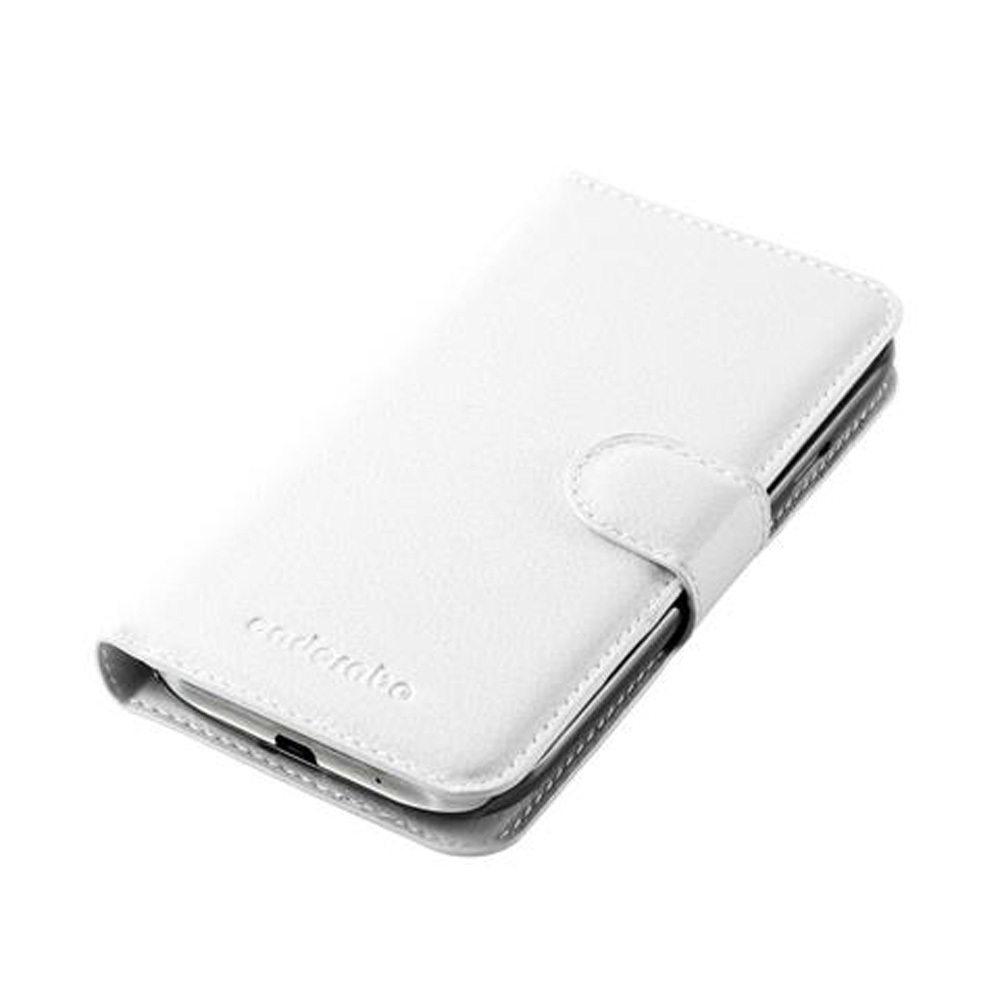 Samsung Galaxy S4 MINI Deksel Etui Case (hvit)