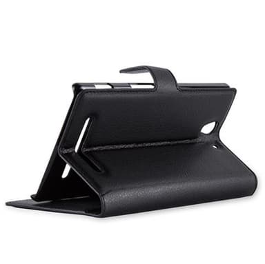 Sony Xperia C3 Deksel Etui Case (svart)
