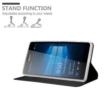 Nokia Lumia 950 XL lommebokdeksel etui (svart)