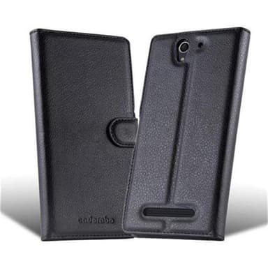 Sony Xperia C3 Deksel Etui Case (svart)