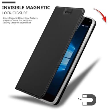 Nokia Lumia 950 XL lommebokdeksel etui (svart)