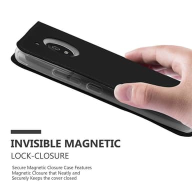 Motorola MOTO G5 lommebokdeksel etui (svart)