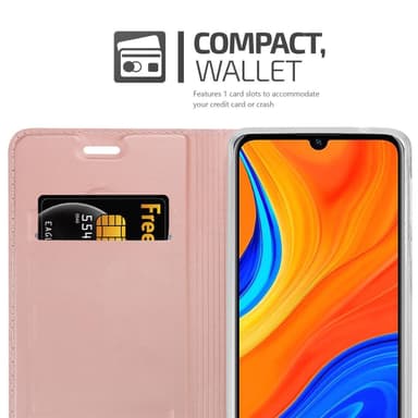 Huawei Y6S lommebokdeksel etui (rosa)