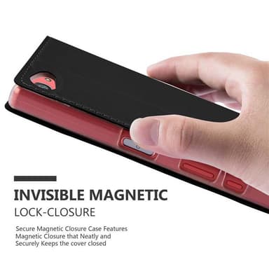 Sony Xperia Z5 COMPACT lommebokdeksel etui (svart)