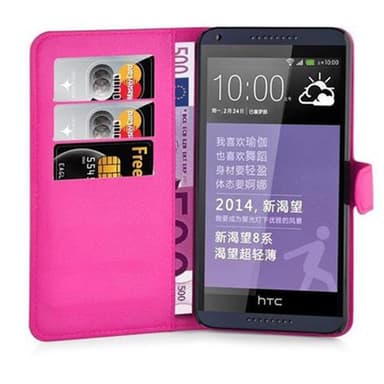 HTC Desire 816 Deksel Etui Case (rosa)