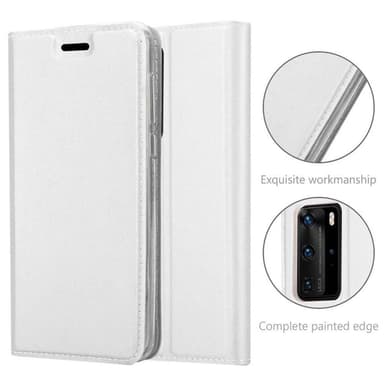 Huawei P40 PRO / P40 PRO+ lommebokdeksel etui (sølv)