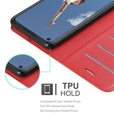 Oppo A52 Deksel Etui Case (rød)