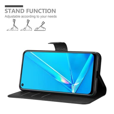 Oppo A92 Deksel Etui Case (svart)