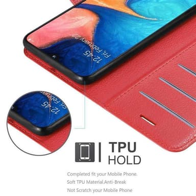 Samsung Galaxy A10e / A20e Deksel Etui Case (rød)