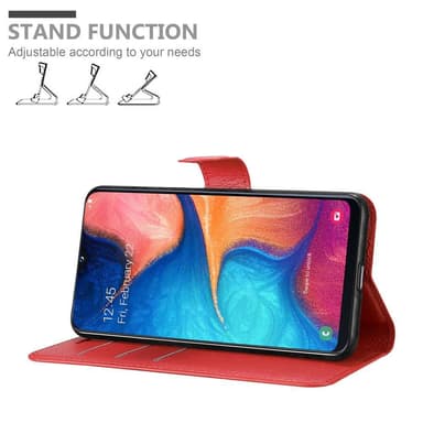 Samsung Galaxy A10e / A20e Deksel Etui Case (rød)