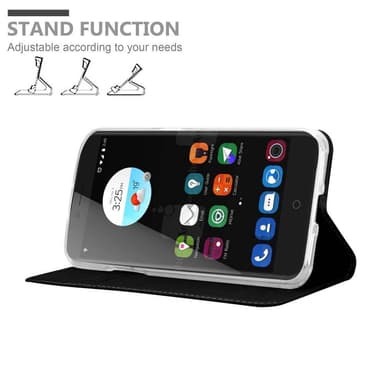 ZTE Blade V7 lommebokdeksel etui (svart)