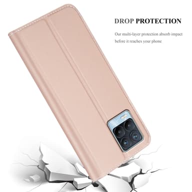 Realme 8 4G / 8 PRO lommebokdeksel etui (rosa)