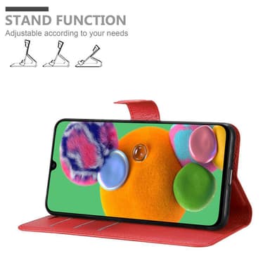 Samsung Galaxy A90 5G Deksel Etui Case (rød)