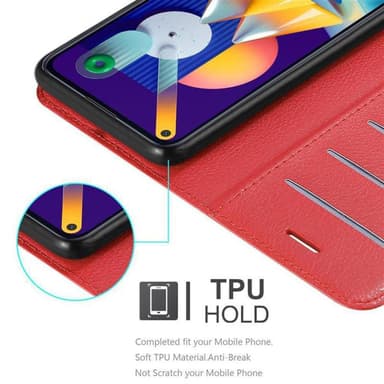 Samsung Galaxy A11 / M11 Deksel Etui Case (rød)