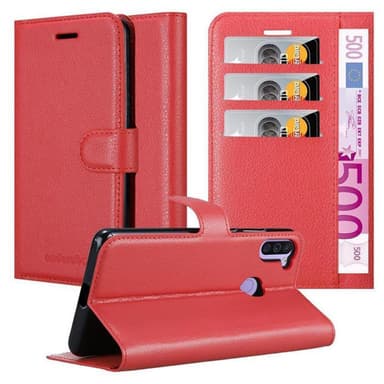 Samsung Galaxy A11 / M11 Deksel Etui Case (rød)