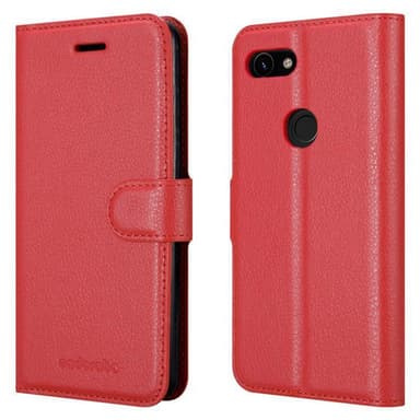 Google PIXEL 3A Deksel Etui Case (rød)