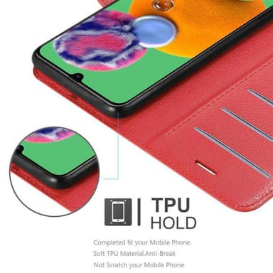 Samsung Galaxy A90 5G Deksel Etui Case (rød)