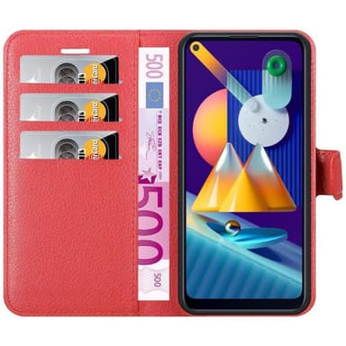 Samsung Galaxy A11 / M11 Deksel Etui Case (rød)