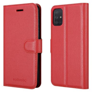 Samsung Galaxy A51 4G / M40s Deksel Etui Case (rød)