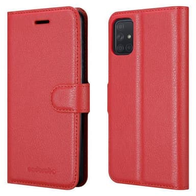Samsung Galaxy A51 4G / M40s Deksel Etui Case (rød)