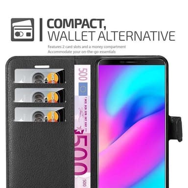 Cubot J3 Deksel Etui Case (svart)