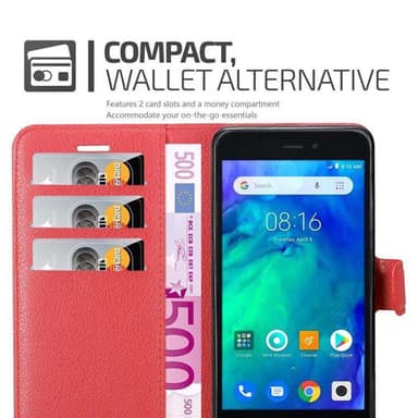 Xiaomi RedMi GO Deksel Etui Case (rød)