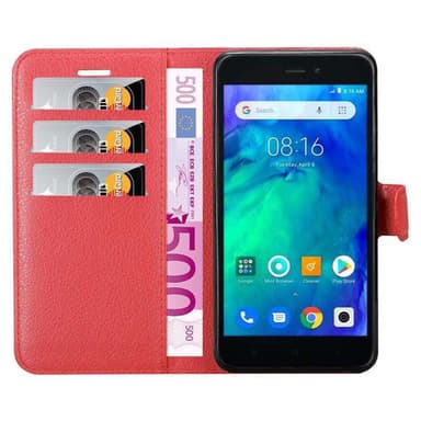 Xiaomi RedMi GO Deksel Etui Case (rød)