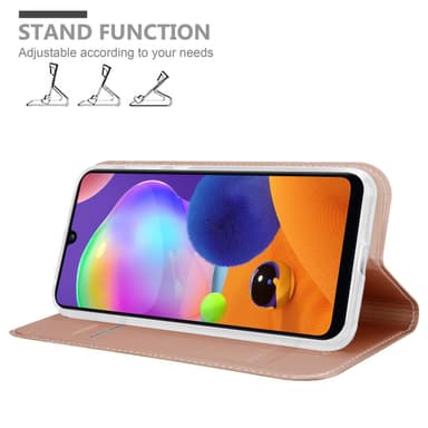 Samsung Galaxy A31 lommebokdeksel etui (rosa)